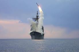 navy ship rocket launch
